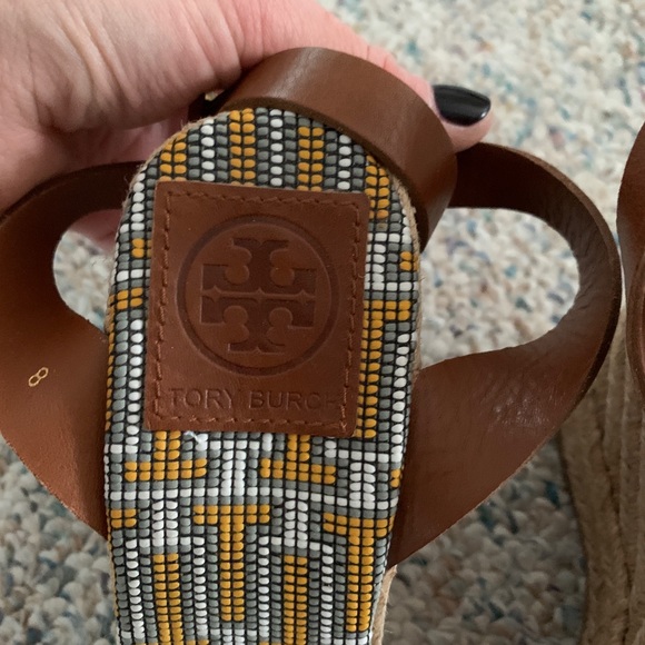 Tory Burch Florian Espadrille Wedges - Picture 10 of 12